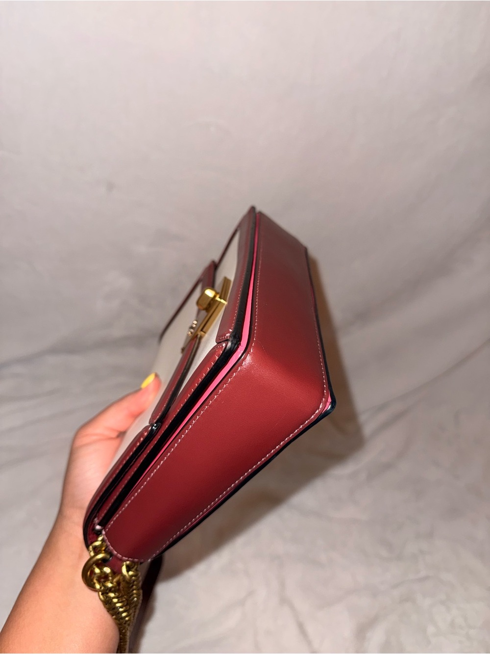 COACH Hutton Shoulder Bag in Colorblock - Picture 13 of 16